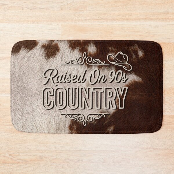 Item preview, Raised on 90s Country - Cattle Hide designed and sold by Gunners Inspirations.