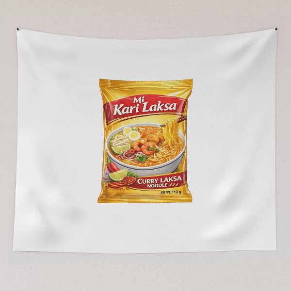 Item preview, Mi Kari Laksa Curry Noodle Package Malaysia designed and sold by Aryabek.