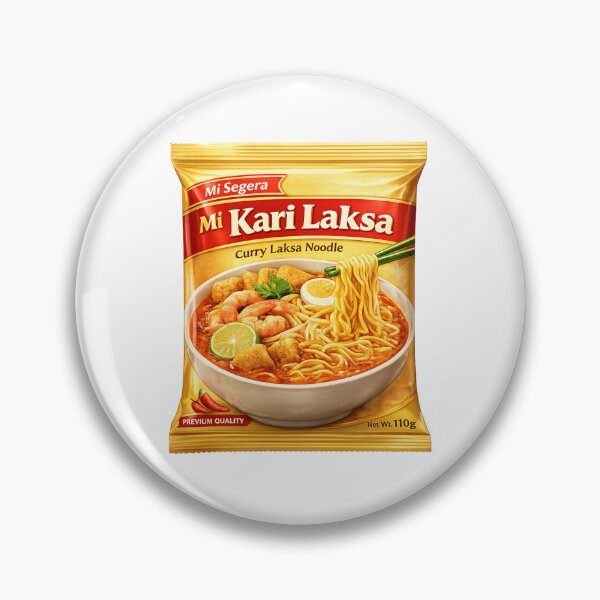 Item preview, Mi Segera Kari Laksa Shrimp Curry Noodles designed and sold by Aryabek.