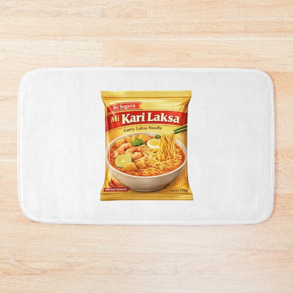 Item preview, Mi Segera Kari Laksa Shrimp Curry Noodles designed and sold by Aryabek.