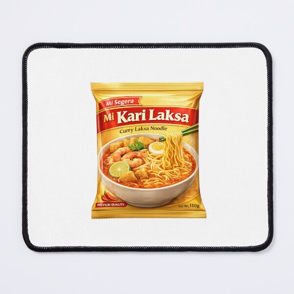 Item preview, Mi Segera Kari Laksa Shrimp Curry Noodles designed and sold by Aryabek.