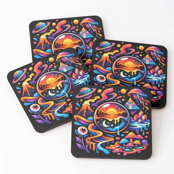 Item preview, Cosmic Nature Journey with Surreal Elements designed and sold by CrystalVanta.