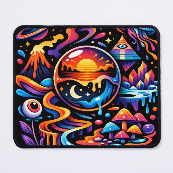 Item preview, Cosmic Nature Journey with Surreal Elements designed and sold by CrystalVanta.