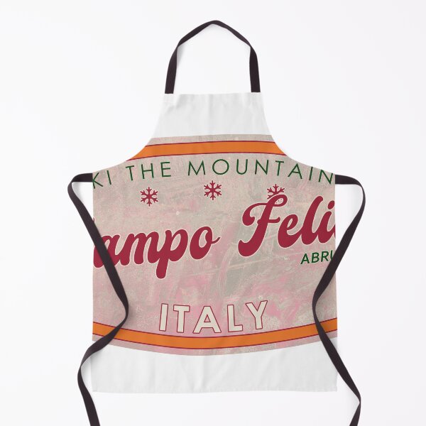 Item preview, Campo Felice, Italy, Abruzzo, Ski, textured skiing badge designed and sold by Wanderful-roads.