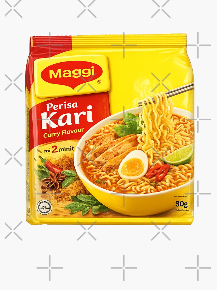 Maggi 2 Minute Curry – Nouilles Instantanées – Lot De 5 X 79g – Halal