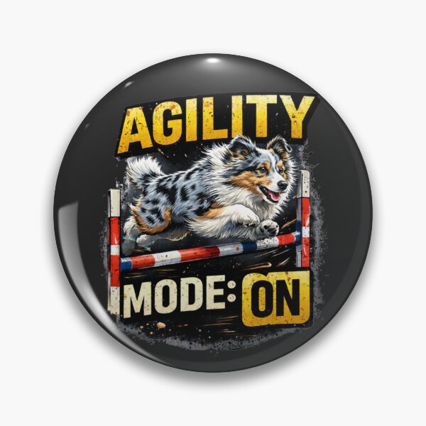 Item preview, Blue Merle Sheltie – Agility Mode ON designed and sold by DesignsByHania.