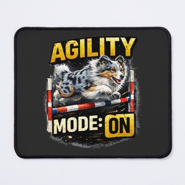 Item preview, Blue Merle Sheltie – Agility Mode ON designed and sold by DesignsByHania.