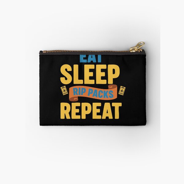 Item preview, Eat Sleep Rip Packs Repeat Trading Card Collector designed and sold by LuminOrb.