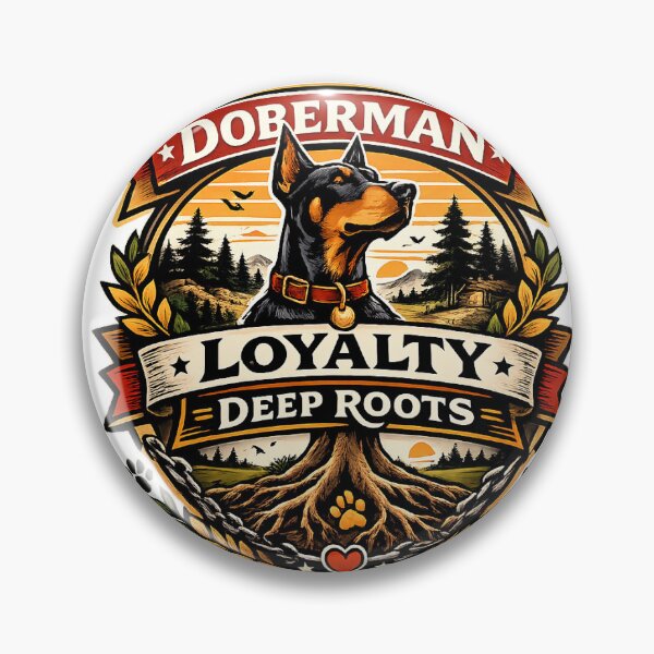 Item preview, Doberman Loyalty Deep Roots Proud Doberman Gift designed and sold by WildVista.