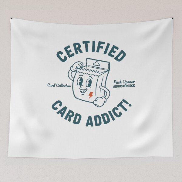 Item preview, Certified Card Addict Card Collector Pack Opener designed and sold by LuminOrb.