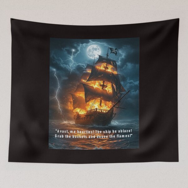 Item preview, Pirate Ship designed and sold by Pirate-Coast.