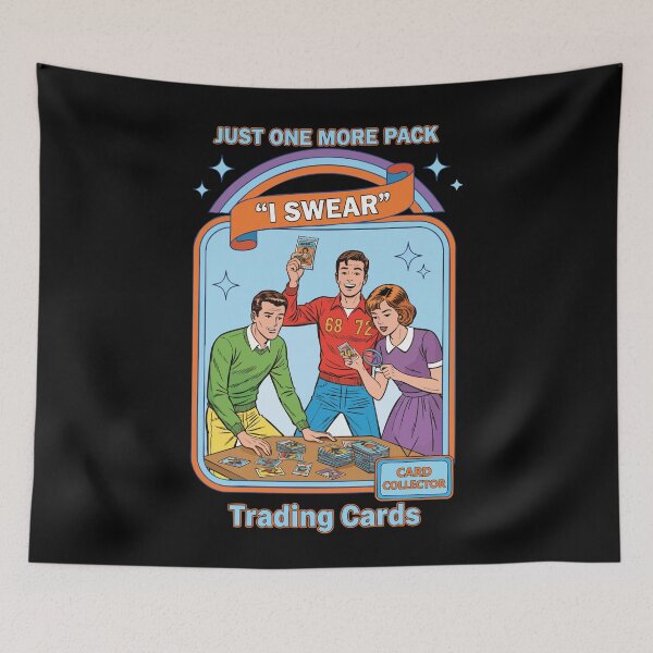 Item preview, Just One More Pack I Swear Trading Cards Card designed and sold by LuminOrb.