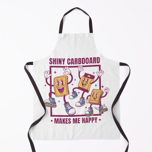 Item preview, Shiny Cardboard Makes Me Happy Trading Card designed and sold by LuminOrb.