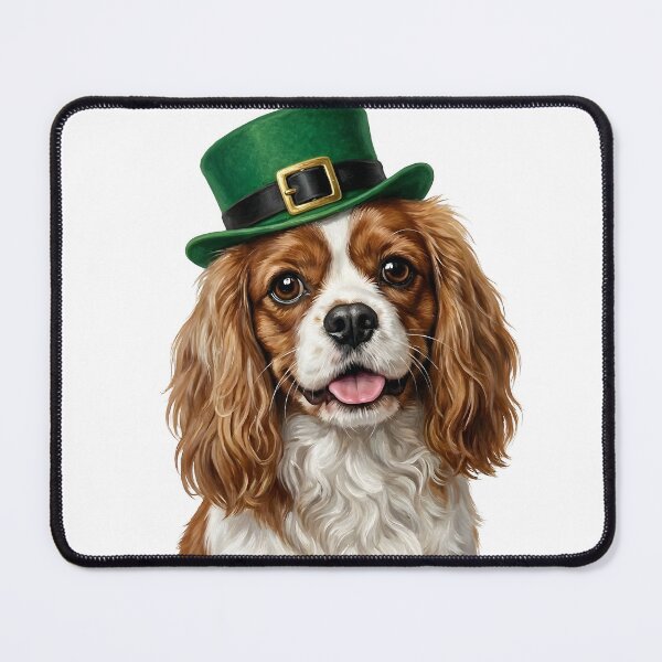 Item preview, St. Patrick's King Charles Spaniel designed and sold by KC's.