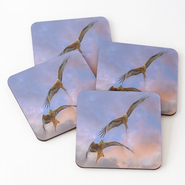 Item preview, Pair of red kites designed and sold by inspireyoureyes.
