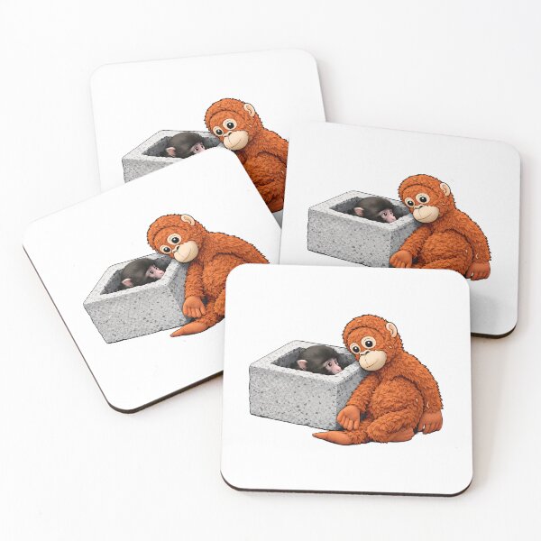 Item preview, Punch-kun & Plush Monkey — Innocent Face Meme Graphic designed and sold by Har-vee.