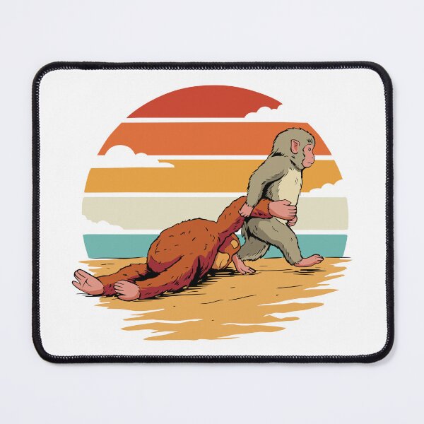 Item preview, Punch Monkey Retro Sunset  designed and sold by Imaginationbeyond.