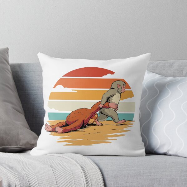 Item preview, Punch Monkey Retro Sunset  designed and sold by Imaginationbeyond.
