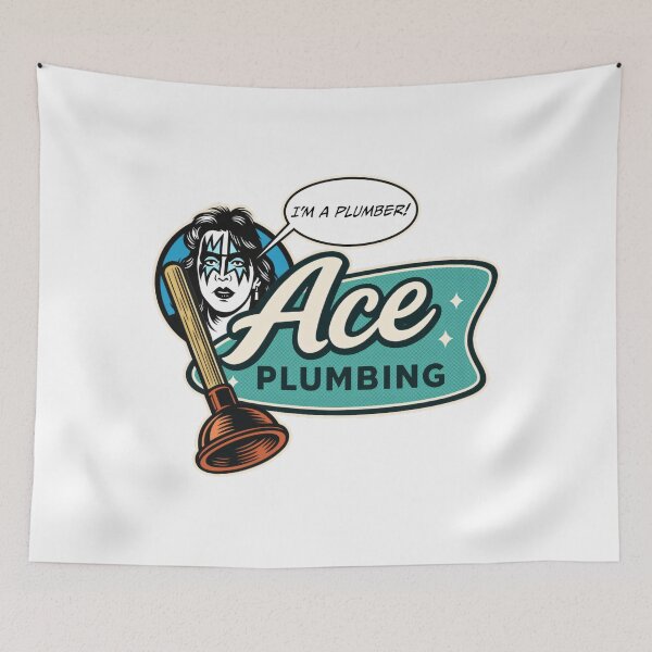 Item preview, Ace Plumbing – I'm a Plumber! designed and sold by DingDongV.