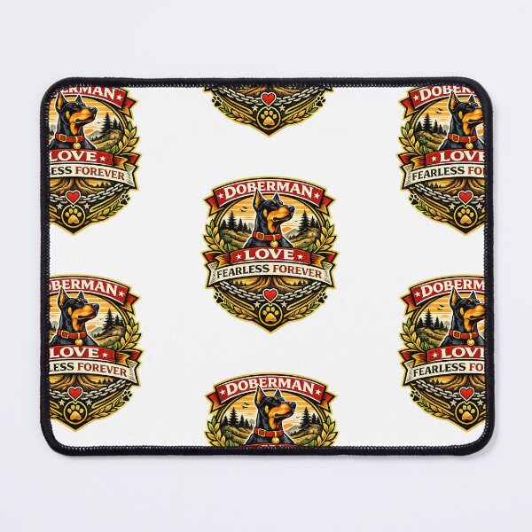 Item preview, Doberman Love Fearless Forever Doberman Gift designed and sold by WildVista.