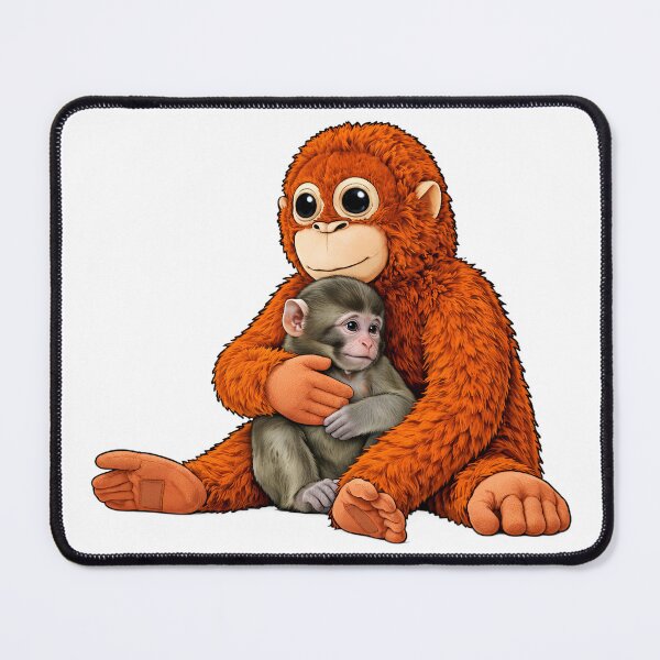 Item preview, Punch-kun & Plush Monkey — Unexpected Friendship Meme Graphic designed and sold by Har-vee.