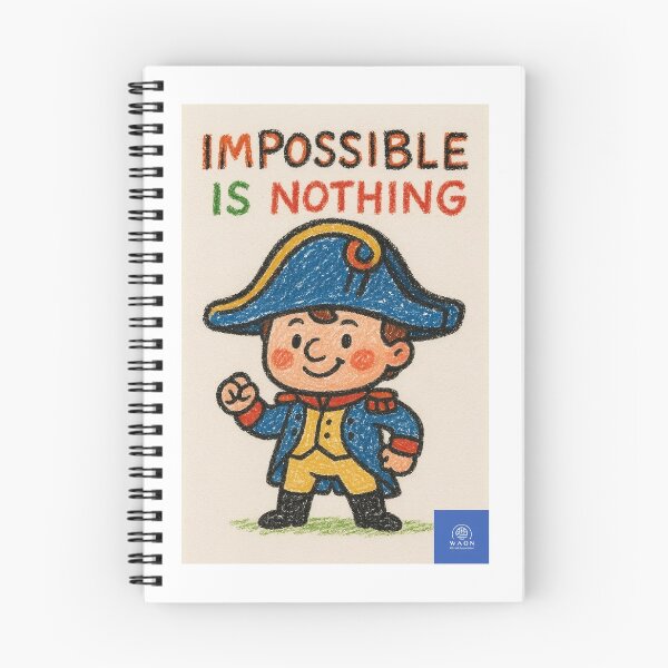 Item preview, Cute Inspiring Napoleon Art: Impossible Is Nothing designed and sold by waon-art-japan.
