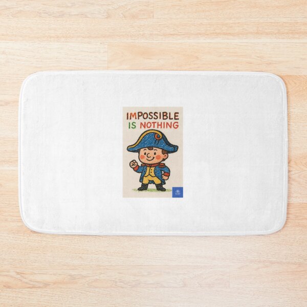 Item preview, Cute Inspiring Napoleon Art: Impossible Is Nothing designed and sold by waon-art-japan.