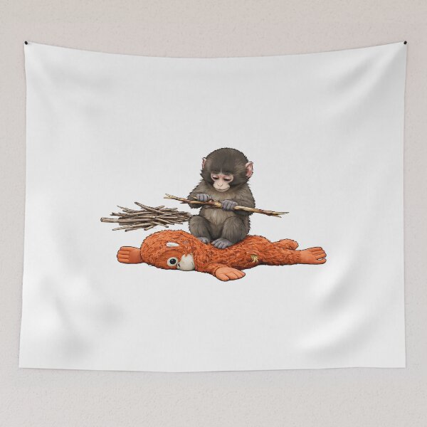 Item preview, Punch-kun & Plush Monkey — Payback Time Meme Graphic designed and sold by Har-vee.