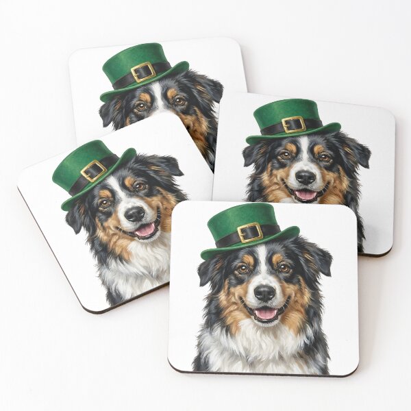 Item preview, St. Patrick's Australian Shepherd designed and sold by KC's.