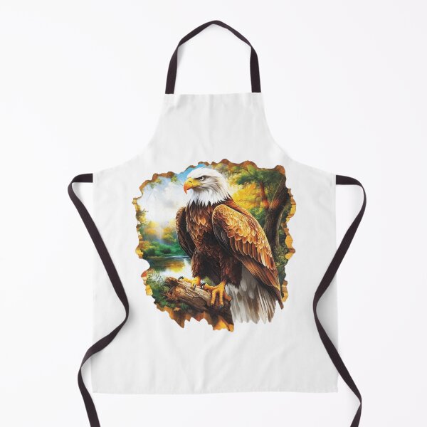 Item preview, Eagle Wildlife Nature Art Illustration designed and sold by Steele-Art.