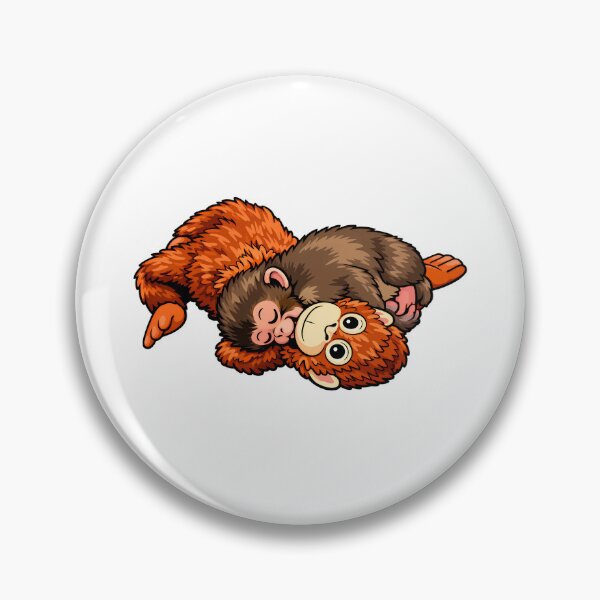 Item preview, Punch-kun & Plush Monkey — Chaotic Sleep Meme Graphic designed and sold by Har-vee.