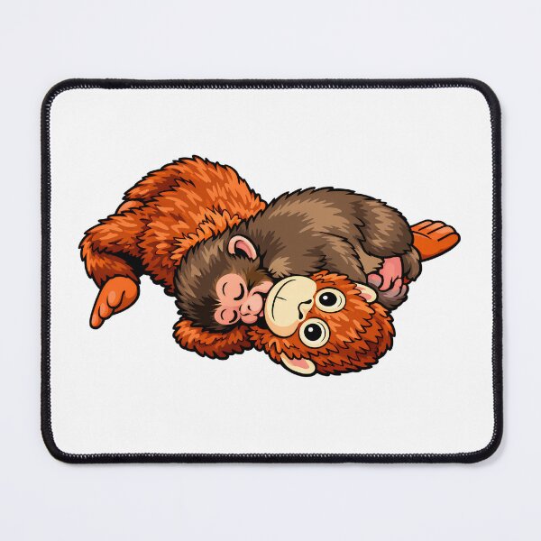 Item preview, Punch-kun & Plush Monkey — Chaotic Sleep Meme Graphic designed and sold by Har-vee.