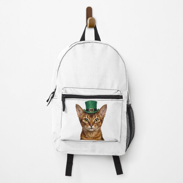 Item preview, St. Patrick's Abyssinian Cat designed and sold by KC's.