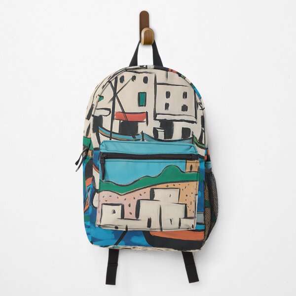 Item preview, Cubist painting from Marseille, France designed and sold by PrintableTravel.
