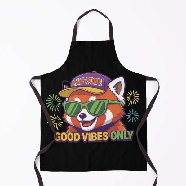 Item preview, Good Vibes Only – Paw-some Red Panda designed and sold by Dogandesighn.