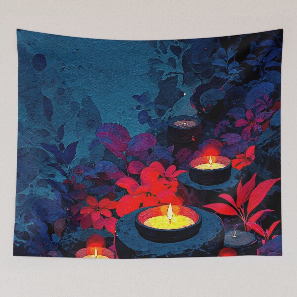 Item preview, Ritual Flames in the Midnight Garden designed and sold by IRRI_3212.