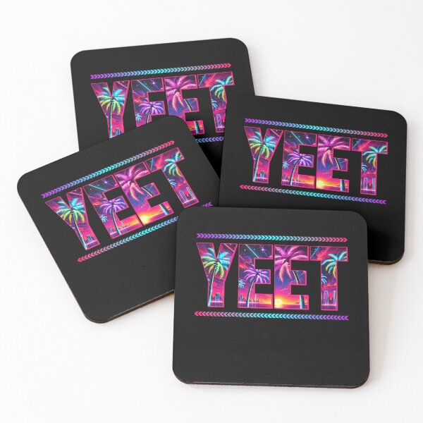 Item preview, Yeet Funny Meme Quote Vintage Cyberpunk Vibes Souvenir T-Shirt designed and sold by SAPAIDART.