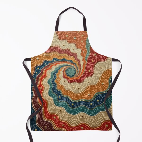 Item preview, Aboriginal Inspired Art - A Whirlwind of Pathways designed and sold by GrinGalore.