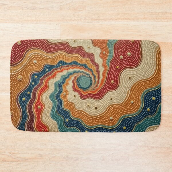 Item preview, Aboriginal Inspired Art - A Whirlwind of Pathways designed and sold by GrinGalore.