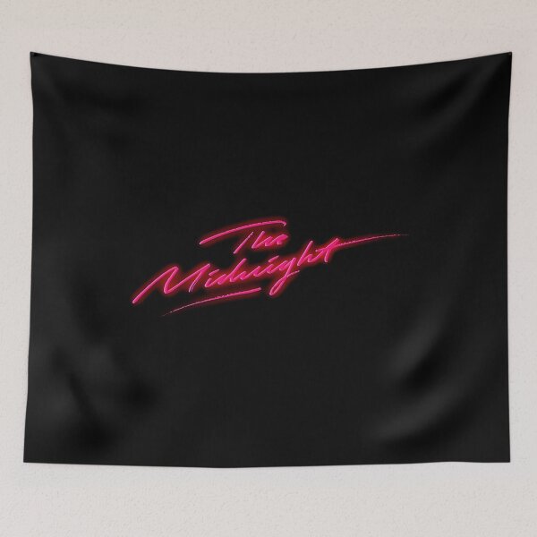 Item preview, The Midnight Neon Pink Logo designed and sold by Roijoin5.