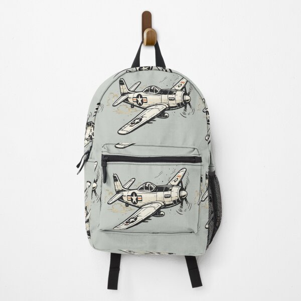 Item preview, Vintage Fighter Plane Illustration – Retro Aviation Art designed and sold by myforestfog.