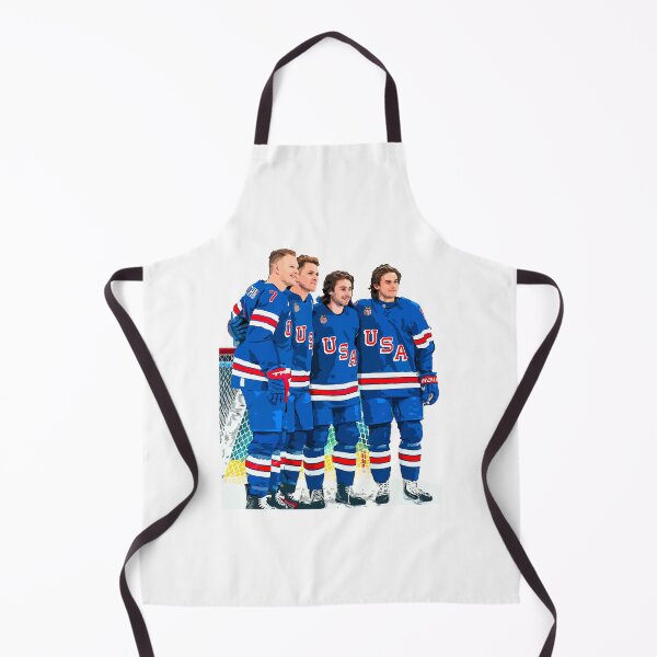 Item preview, The Hughes and Tkachuk brothers USA hockey Olympics designed and sold by raffrasta.