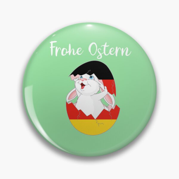 Item preview, Frohe Ostern German Pride Easter Bunny Flag Of Germany Print Funny Egg Hunt 2026 Kids Gift designed and sold by FunnySunny T-Shirts.