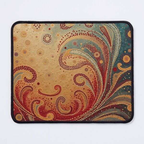 Item preview, Aboriginal Inspired Art - Romantic Curls of Flame designed and sold by GrinGalore.