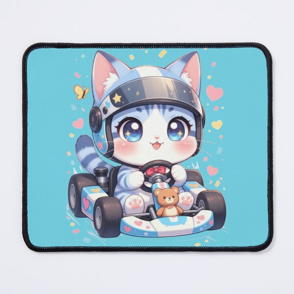 Item preview, Adorable cat in a race car - cute gift for a car lover designed and sold by UrbanView.