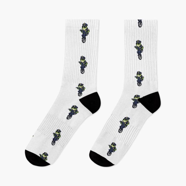 Item preview, Frog on patrol on a unicycle designed and sold by FroggyOnly.