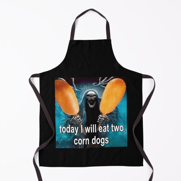 Item preview, Today I Will Eat Two Corn Dogs Meme Dank Funny Sayings T-Shirt designed and sold by SAPAIDART.