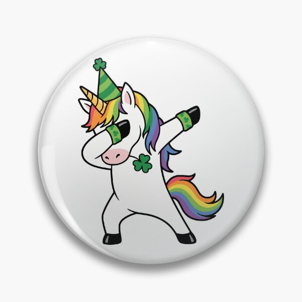 Item preview, Funny Dabbing Unicorn St Patricks Day Shamrock designed and sold by Imaginationbeyond.