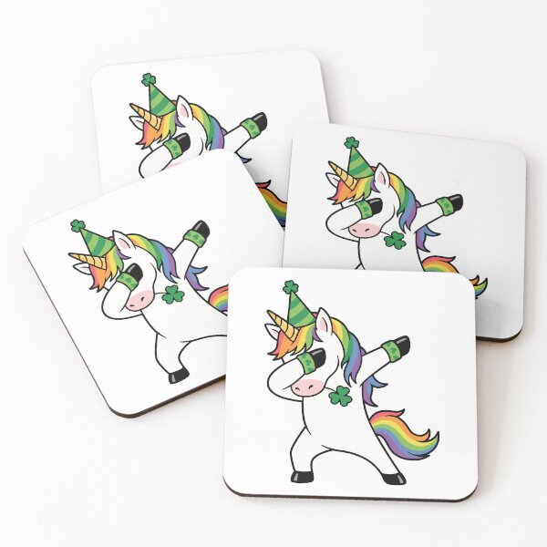 Item preview, Funny Dabbing Unicorn St Patricks Day Shamrock designed and sold by Imaginationbeyond.
