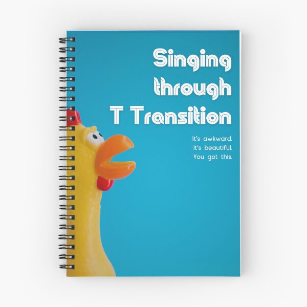 Item preview, Singing Through T Transition Journal designed and sold by Ampersand Arts.